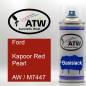Preview: Ford, Kapoor Red Pearl, AW / M7447: 400ml Sprühdose, von ATW Autoteile West.